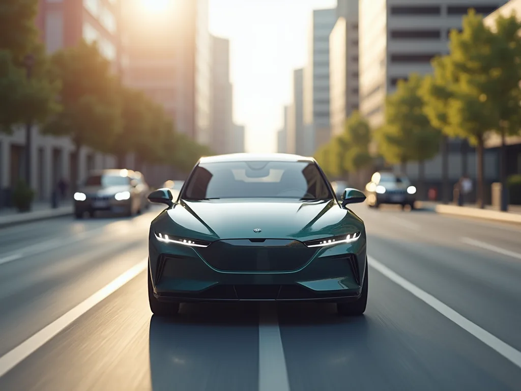 Autonomous vehicle simulation in an urban mobility environment