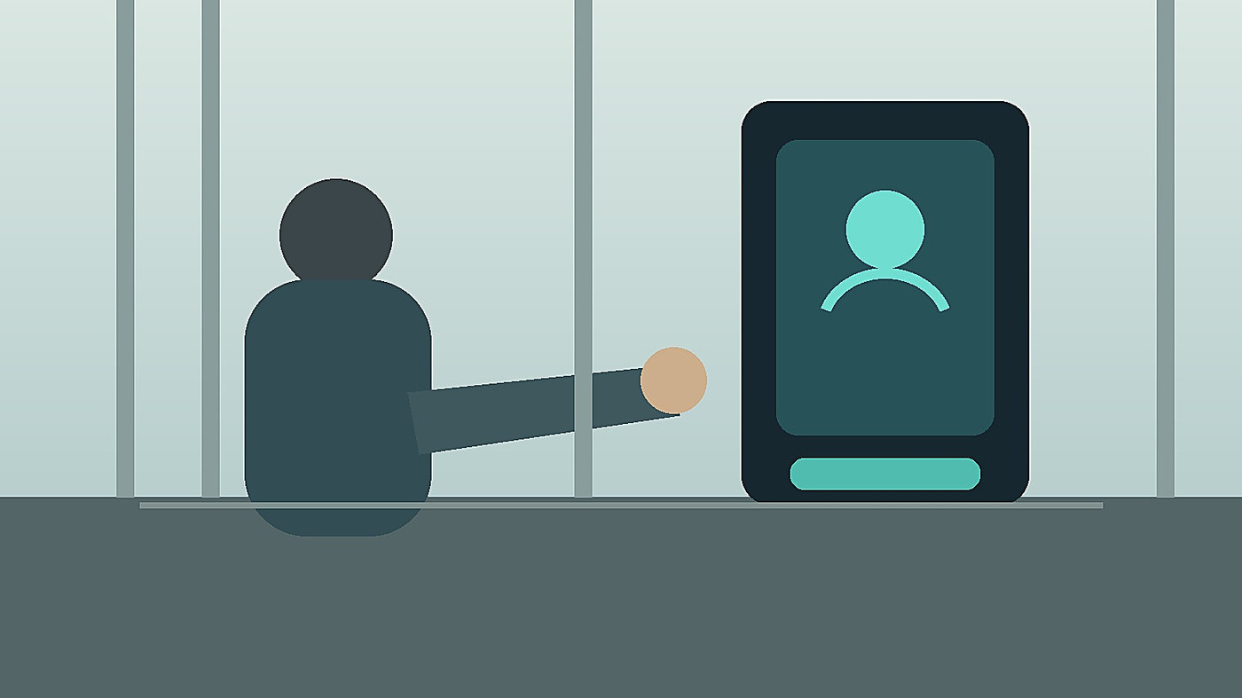 AI avatar assistant supporting travelers at a mobility service point