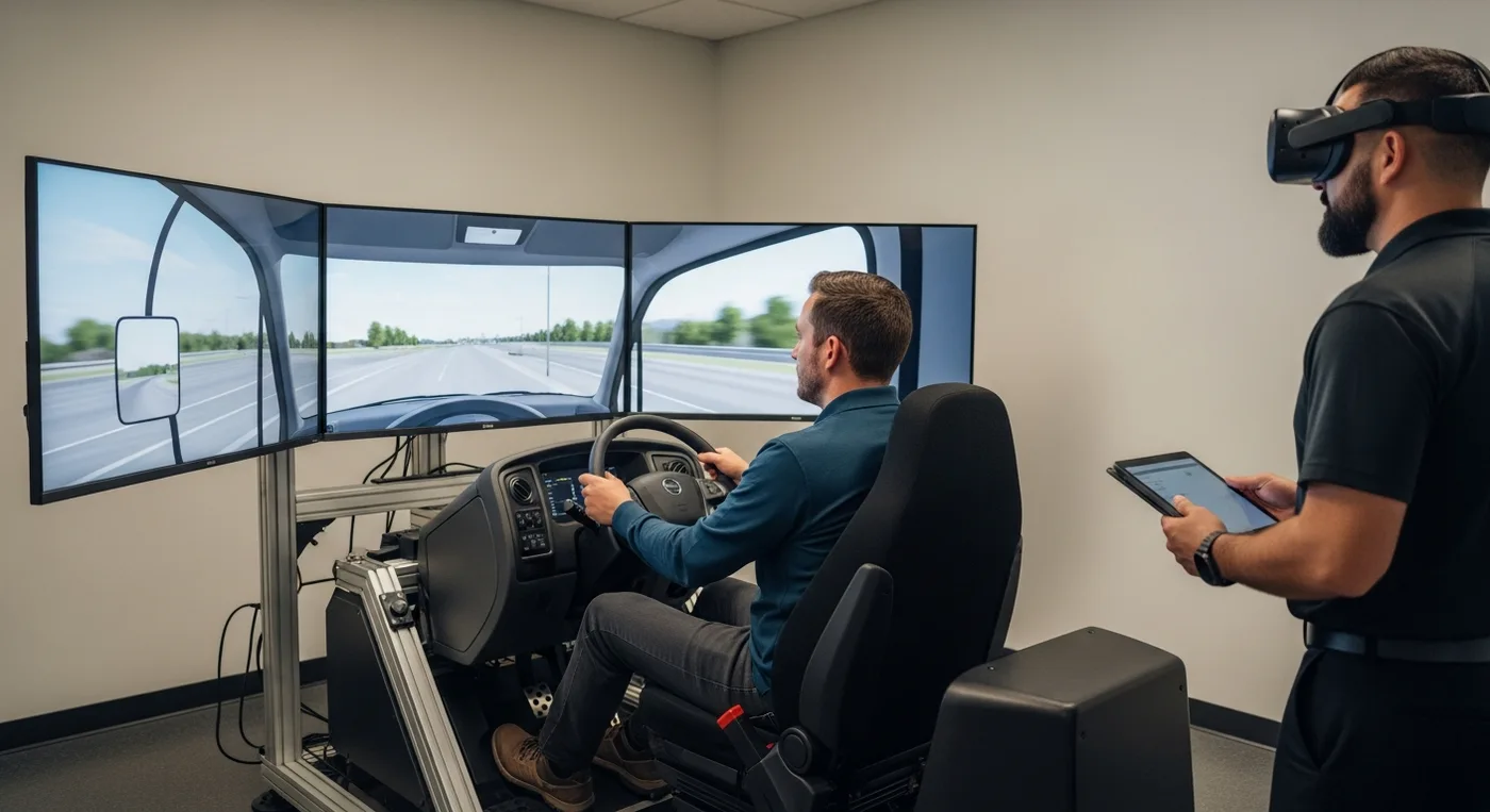 How Virtual Driving Simulation Improves Fleet Training and Reduces Road Incidents?