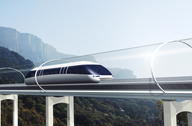 futurestic train