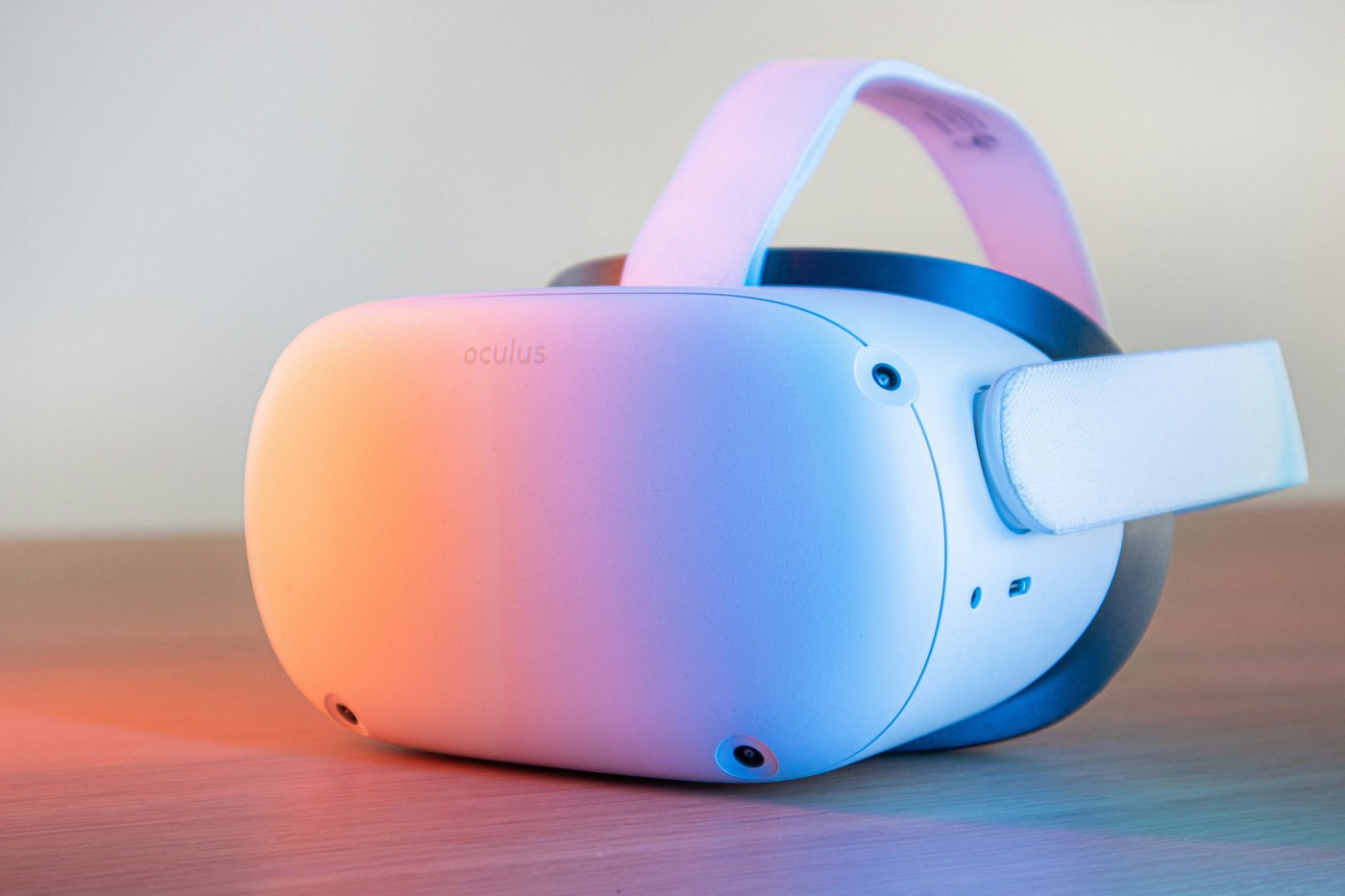 Participant using immersive virtual reality for a driver-in-the-loop evaluation